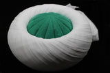 Mujahideen White and Green imamah, Grand Vizier Islamic Hat, Authentic Muslim Cap Sunnah Turban, Prayer Dress for Men