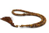 10 Pcs pack of Olive Wood Tasbih, 99 Beads Prayer Beads Misbaha Tesbih Tasbeeh, 4x7 mm Dhikr Beads Rosary Subha Sibha, Umrah Hajj Gifts TSBK