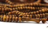 10 Pcs pack of Olive Wood Tasbih, 99 Beads Prayer Beads Misbaha Tesbih Tasbeeh, 4x7 mm Dhikr Beads Rosary Subha Sibha, Umrah Hajj Gifts TSBK