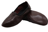 Genuine Leather Bordeaux Slippers Women Size | Unisex House Slippers | Handmade Leather Socks | Leather Home Shoes | Grounding Shoes