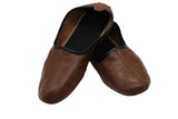 Genuine Leather Handmade Tawaf Shoes Men Size, Brown Winter socks, Shoes, Slippers Islam Mest, Tawaf Socks, Home Shoes