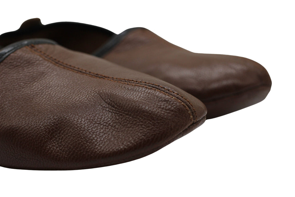 Genuine Leather Handmade Tawaf Shoes Men Size, Brown Winter socks, Shoes, Slippers Islam Mest, Tawaf Socks, Home Shoes