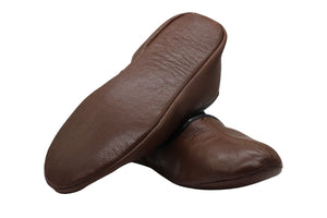 Genuine Leather Handmade Tawaf Shoes Women Size, Brown Winter socks, Shoes, Slippers Islam Mest, Tawaf Socks, Home Shoes