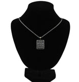 Duah of Nazar Necklace | Duah for Evil Eye | Islamic Jewelry | Arabic Jewerly | Muslim Pendant | Necklace for Women | Gift Pendant ISN