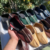 Genuine Leather Babouche Tawaf Shoes in Women Size, Pick Your Color Leather Slippers, Home Shoes, House Slippers, Barefoot Moccasins