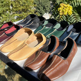 Genuine Leather Babouche Tawaf Shoes in Women Size, Pick Your Color Leather Slippers, Home Shoes, House Slippers, Barefoot Moccasins