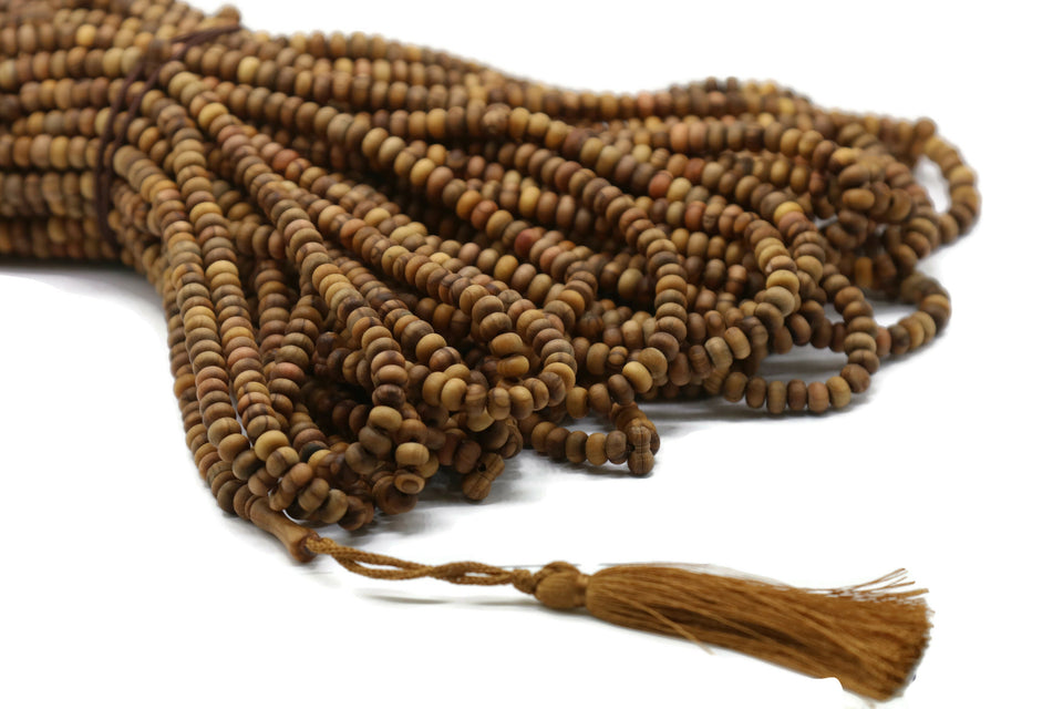Genuine Olive Wood Beads, 5000 Prayer Beads Misbaha Tasbih Tasbeeh Tesbih 6.5 mm Dhikr Prayer Beads