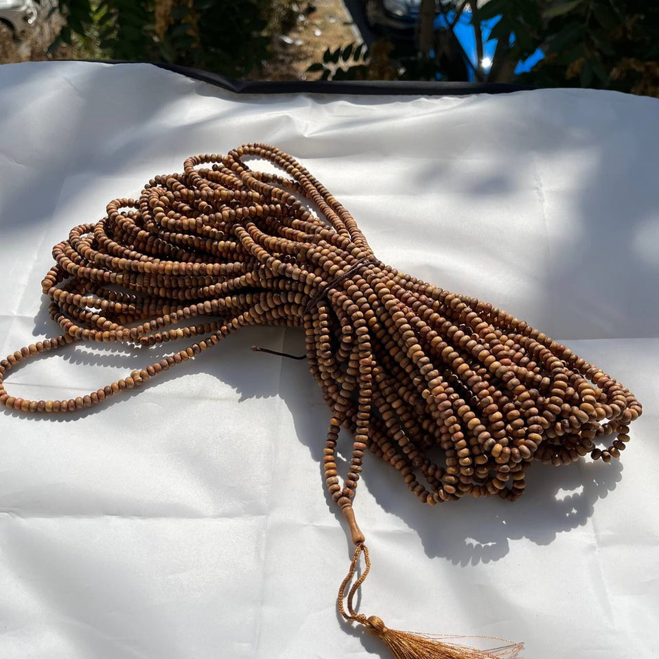 Genuine Olive Wood Beads, 5000 Prayer Beads Misbaha Tasbih Tasbeeh Tesbih 6.5 mm Dhikr Prayer Beads