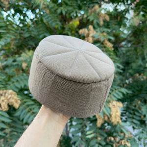 Cream Sufi Kufi Hat