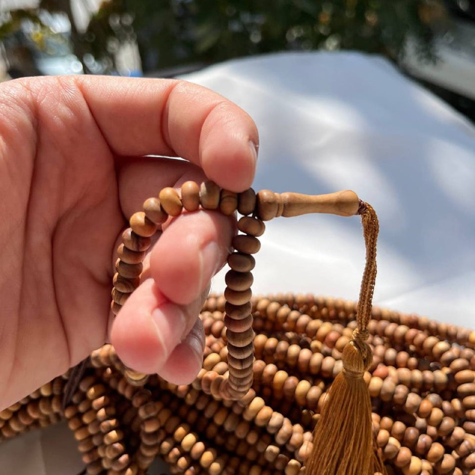 Genuine Olive Wood Beads, 5000 Prayer Beads Misbaha Tasbih Tasbeeh Tesbih 6.5 mm Dhikr Prayer Beads