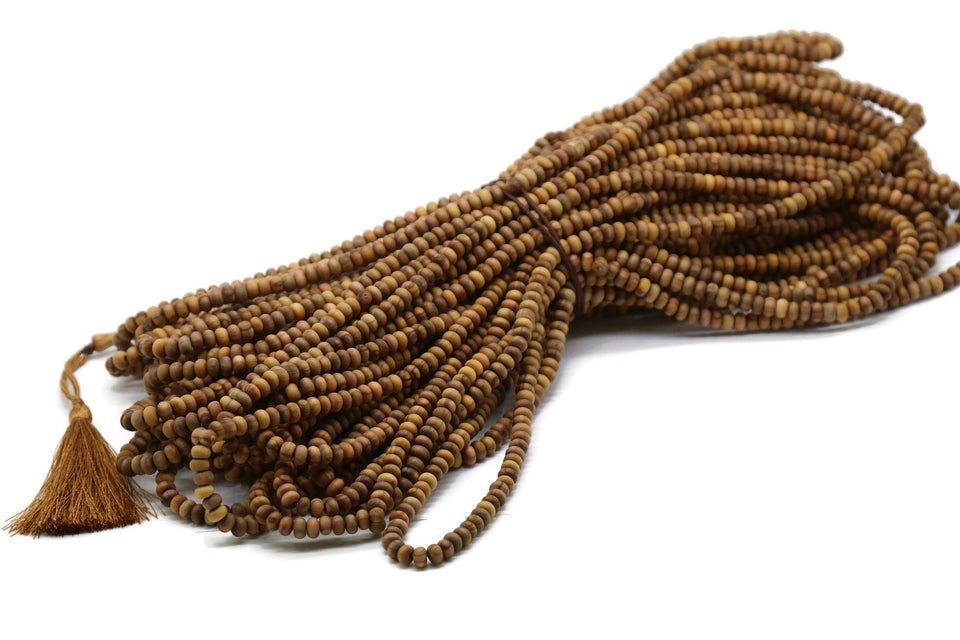 Genuine Olive Wood Beads, 5000 Prayer Beads Misbaha Tasbih Tasbeeh Tesbih 6.5 mm Dhikr Prayer Beads