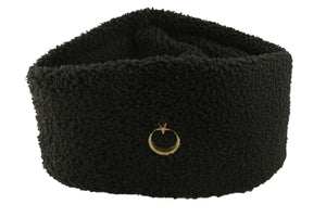 Genuine Fur Astrakhan Cap, Star and Crescent Caucasian Kubanka, Karakul Hat Winter Cap, Cossack Winter Hat Papaha, Chechen hat