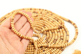 Genuine Lemon Wood Tasbih, 1000 Prayer Beads Misbaha Tasbih Tasbeeh Tesbih 4.5x6.5 mm Dhikr Prayer Beads, Lemon Tree Beads