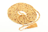 Genuine Lemon Wood Tasbih, 1000 Prayer Beads Misbaha Tasbih Tasbeeh Tesbih 4.5x6.5 mm Dhikr Prayer Beads, Lemon Tree Beads