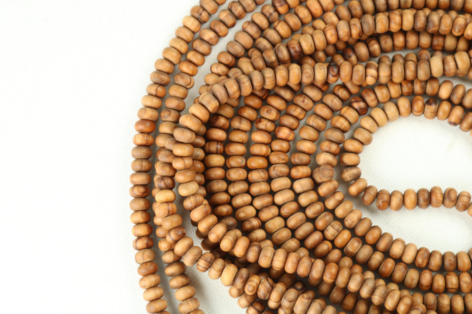Genuine Olive Wood Beads, 1000 Prayer Beads Misbaha Tasbih Tasbeeh Tesbih 4.5x6.5 mm Dhikr Prayer Beads