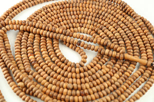 Genuine Olive Wood Beads, 1000 Prayer Beads Misbaha Tasbih Tasbeeh Tesbih 4.5x6.5 mm Dhikr Prayer Beads