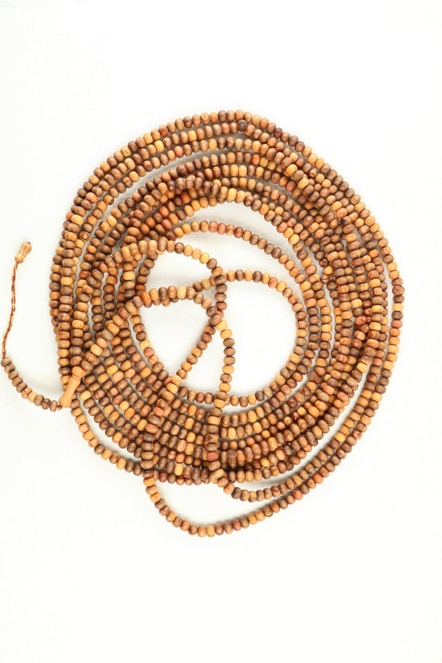 Genuine Olive Wood Rosaries, 1000 Prayer Beads Misbaha Tasbih Tasbeeh Tesbih 4.5x6.5 mm Dhikr Wooden Prayer Beads TSBK