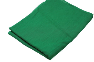 Enerald Green Cotton Wrapping Fabric for Imamah, Turban for Kufi Cap , Wrapping Cloth for Muslim Cap