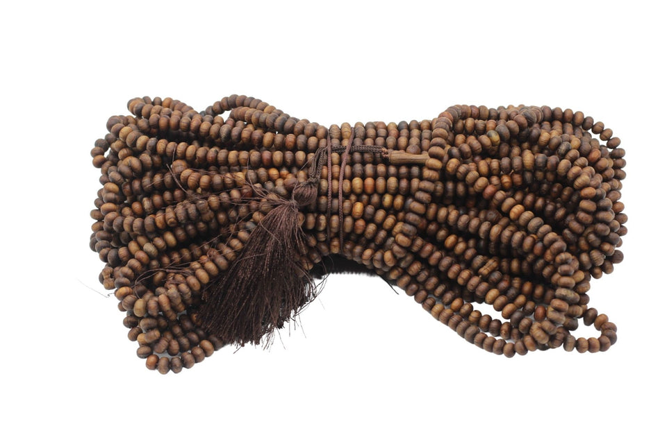Handcrafted Juniper Wood Prayer Beads - 5000 Beads for Spiritual Practices - Wooden Tasbih for Mindfulness and Relaxation