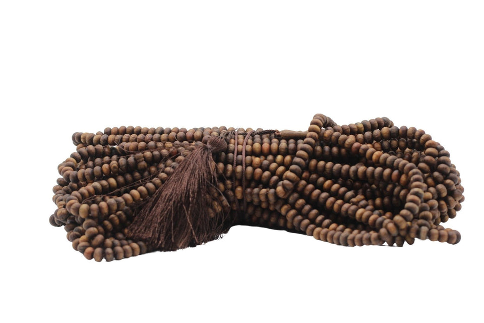 Handcrafted Juniper Wood Prayer Beads - 5000 Beads for Spiritual Practices - Wooden Tasbih for Mindfulness and Relaxation