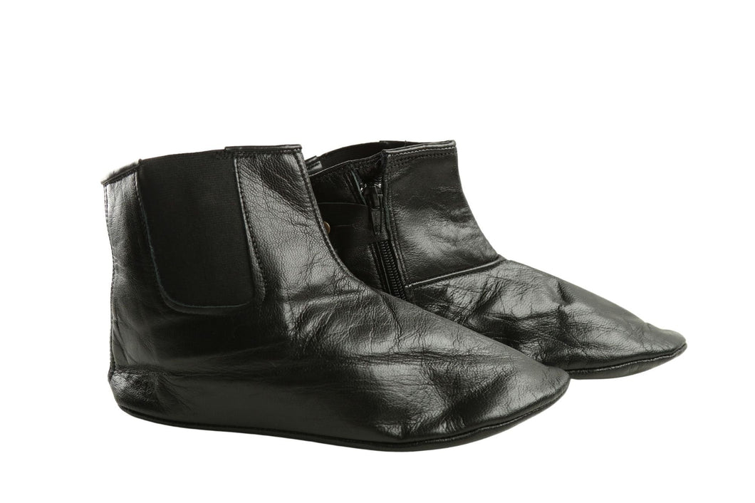 Khuffain with One Wheeled, Kuff khuff Quff Men Size, Shoes Slippers Islam Mest, Feet Warmer, Halal Slippers, Leather Socks, Winter socks