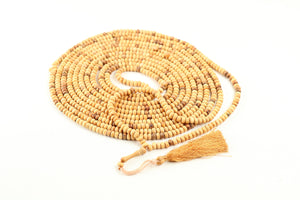 Genuine Lemon Wood Tasbih, 1000 Prayer Beads Misbaha Tasbih Tasbeeh Tesbih 4.5x6.5 mm Dhikr Prayer Beads, Lemon Tree Beads