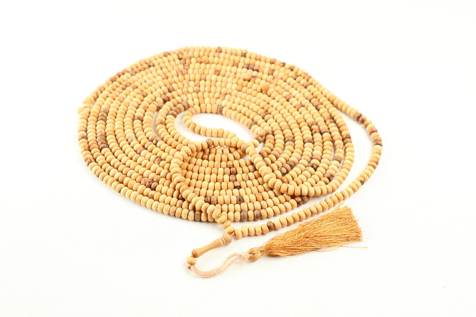 Genuine Lemon Wood Tasbih, 1000 Prayer Beads Misbaha Tasbih Tasbeeh Tesbih 4.5x6.5 mm Dhikr Prayer Beads, Lemon Tree Beads