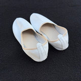 Genuine Leather Home Shoes, White Beige Slippers, Mens Leather Socks, Leather Slippers, Hajj Umrah Tawaf Shoes, Moccasin, Grounding Shoes