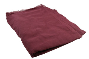 Cotton Wrapping Fabric for Imamahin Burgundy Color, Turban for Kufi Cap , Wrapping Cloth for Muslim Cap, Cotton Fabric