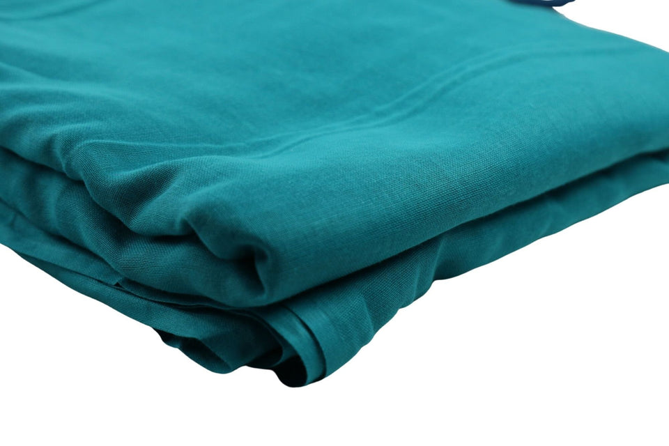 Cotton Wrapping Fabric for Imamah in Teal Color, Turban for Kufi Cap , Wrapping Cloth for Muslim Cap, Cotton Fabric