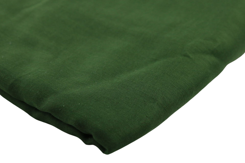 Cotton Wrapping Fabric for Imamah in Forest Green Color, Turban for Kufi Cap , Wrapping Cloth for Muslim Cap, Cotton Fabric