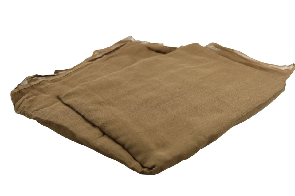 Cotton Wrapping Fabric for Imamah in Light Brown Color, Turban for Kufi Cap , Wrapping Cloth for Muslim Cap, Cotton Fabric