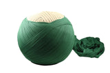 Cream and Green Dargah Imamah, Islamic Home Decor, sufi ornaments, sufism decoration