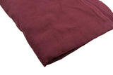 Cotton Wrapping Fabric for Imamahin Burgundy Color, Turban for Kufi Cap , Wrapping Cloth for Muslim Cap, Cotton Fabric
