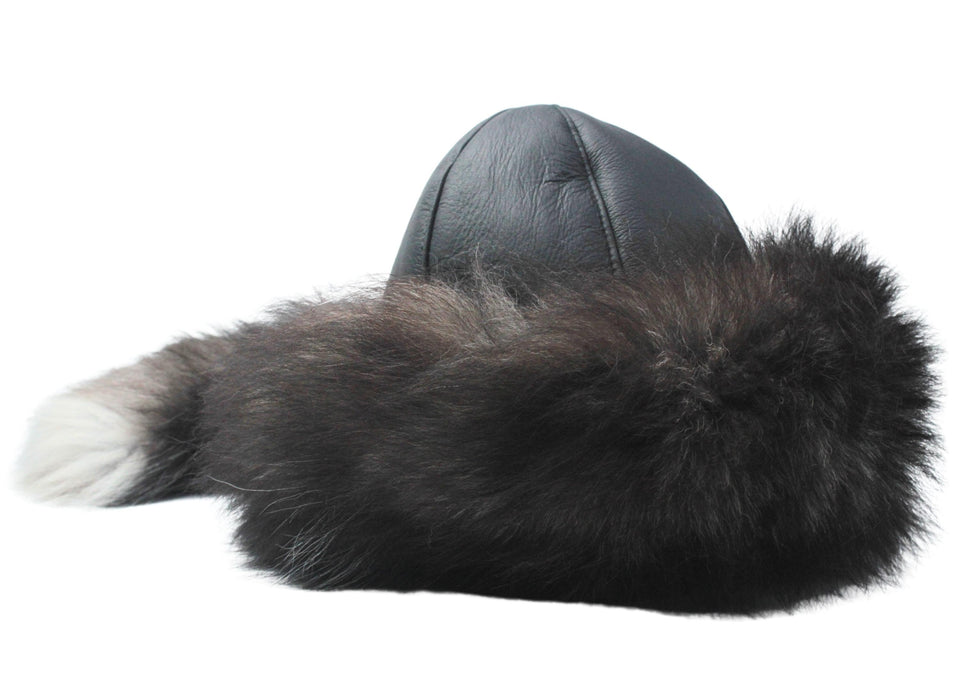 Osman Batur Genuine Leather Astrakhan Cap, Caucasian Russian Kubanka, Karakul Hat Winter Cap, Cossack Winter Hat Papaha