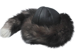 Osman Batur Genuine Leather Astrakhan Cap, Caucasian Russian Kubanka, Karakul Hat Winter Cap, Cossack Winter Hat Papaha