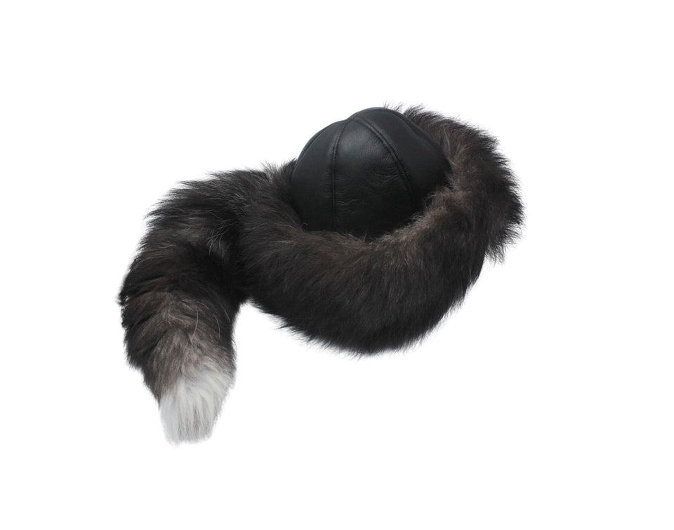 Genuine Leather WinterHat with Fur