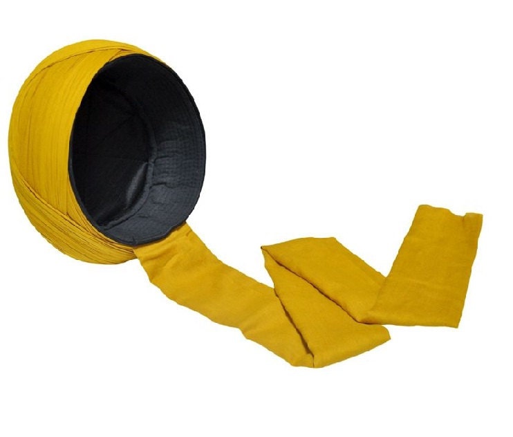 Hannun Sa Aka Aikata Imamah - Duniyar Musiba Ta Musulunci Baki 6m Cloth Imamah Sharif - Islamic Wear Kufi Taqiyah with shimla - imamah hula taqiyyah hat