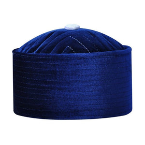 Skull Cap taqiyyah hat, Blue Taquiyah Men sufi, Crochet Kufi Muslims, Muslims Hat, Islamic gift, Kufi koofi kofi Topi, Cap Hat Muslim