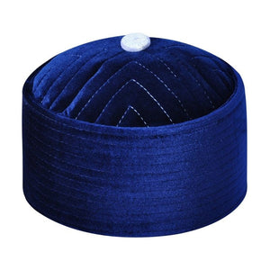 Skull Cap taqiyyah hat, Blue Taquiyah Men sufi, Crochet Kufi Muslims, Muslims Hat, Islamic gift, Kufi koofi kofi Topi, Cap Hat Muslim