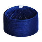 Skull Cap taqiyyah hat, Blue Taquiyah Men sufi, Crochet Kufi Muslims, Muslims Hat, Islamic gift, Kufi koofi kofi Topi, Cap Hat Muslim