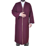 Muslim Long Kurta, S, M, L, XL, 2XL Plain Mens Wear, Thobe, Galabiyya, Jubbah, Islamic Wear, Prayer Robe, Muslim Clothes
