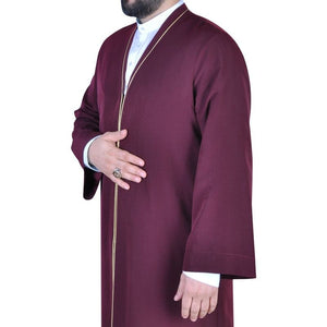 Muslim Long Kurta, S, M, L, XL, 2XL Plain Mens Wear, Thobe, Galabiyya, Jubbah, Islamic Wear, Prayer Robe, Muslim Clothes