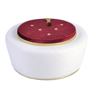 Turbante para peinar en crema - sarik para peinar - imama para peinar - imama protectora - sarik para proteger - Sarık koruyucu
