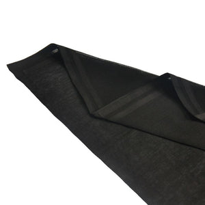 Turbante 1 metro Paño negro - Tejido negro - Turbante negro - turbante para Sarik -turban para tagiyah