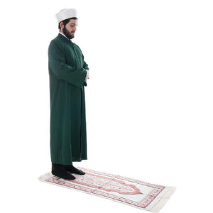 Buqhara Colated Green Plain Jubbah S, M, L, XL, XXL Thobe, Galabiyya, Jubbah, Disdashas, Cubbe, Long Kurta, Islamic Clothing, Sunnah Wear