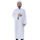 Buqhara Colated White Plain Jubbah S, M, L Thobe, Galabiyya, Jubbah, Disdashas, Cubbe, Long Kurta, Islamic Clothing for Men, Sunnah Wear