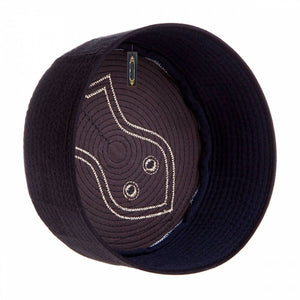 Negro Nalain Kufi - Sombrero de oración Takke - Hombres Kufi - Ropa de Sunnah - Sombrero de musulmanes - Taqiyah - Sombrero de oración bordado - Gorra para hombre - Nalin Takke