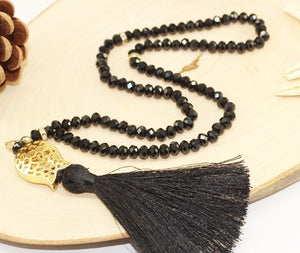 Black Misbahas, crystal prayer beads, Handmade Prayer Beads 99 Misbaha, Masbaha, 99 beads Tasbeeh, 6mm beads, Crystal Tasbeeh, TMCB