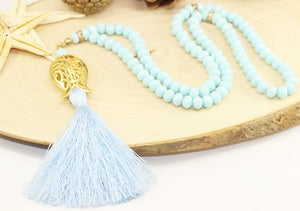 Light Blue Misbahas, prayer beads, Handmade Prayer Beads 99 Misbaha, Masbaha, 99 beads Tasbeeh, 8mm beads, Tasbeeh, prayer beads, TSPB